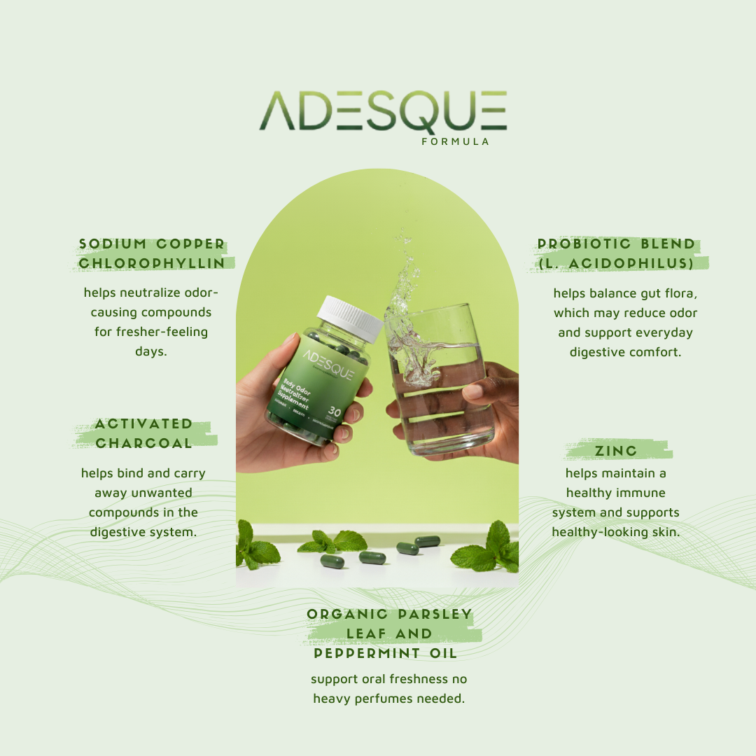 Stop Body Odor From the Inside - Not Just Cover It Up